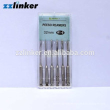 Endo File 6pcs / box 28mm 32mm Dental Peeso Reamer